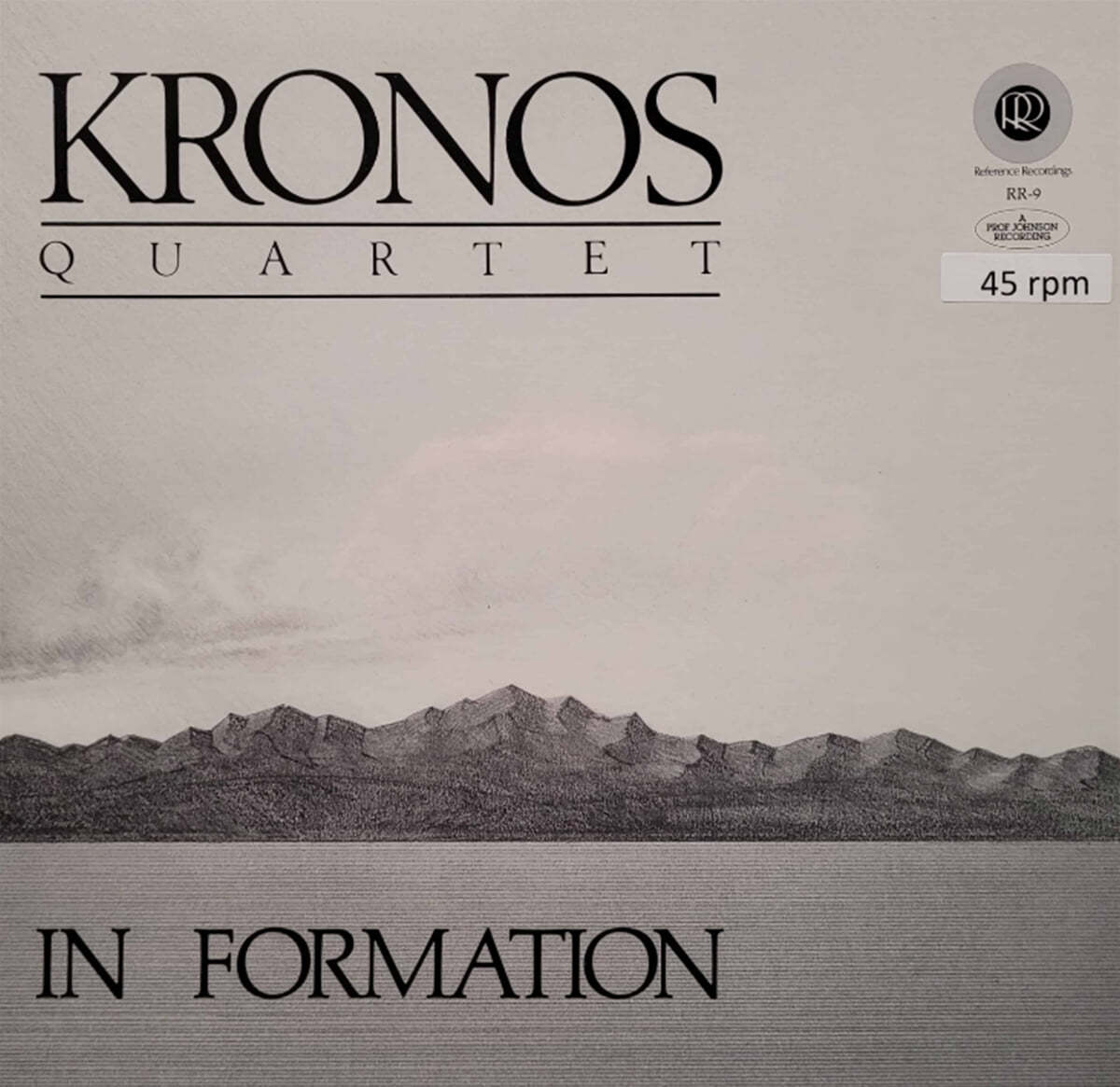 Kronos Quartet 크로노스 콰르텟 연주집 (In Formation) [LP]