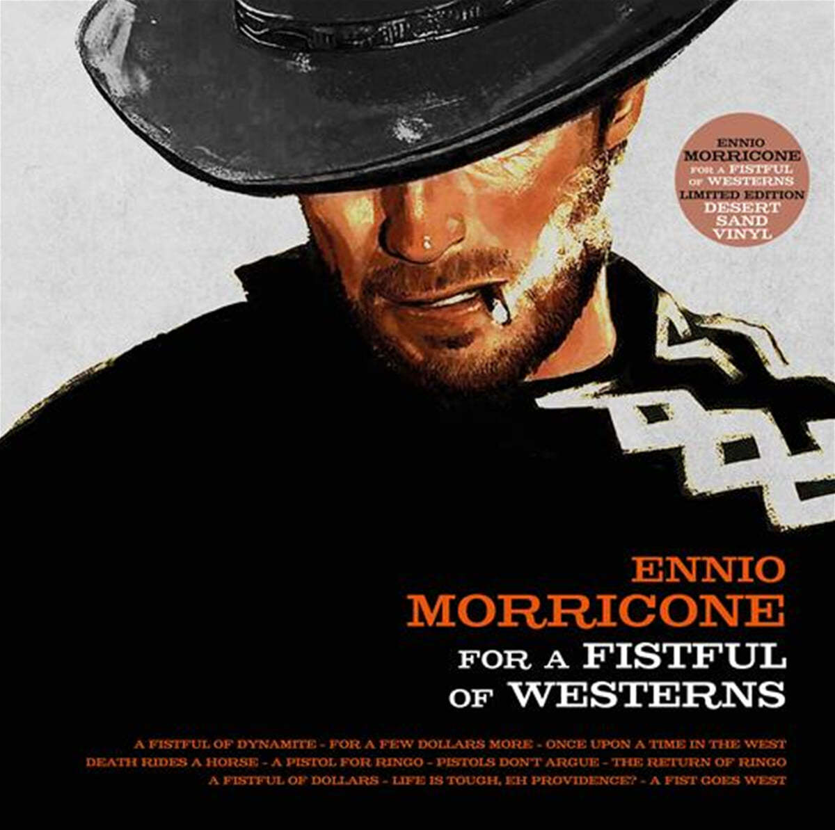 Ennio Morricone (엔니오 모리꼬네) - For a fistful of westerns [투명 오렌지 컬러 LP]