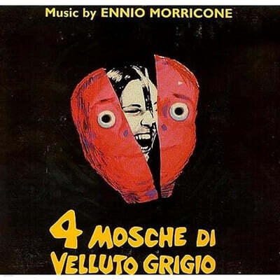 Ennio Morricone — 회색 벨벳 위의 네 마리 파리 영화음악 (4 mosche di velluto grigio OST by Ennio Morricone) 앨범 커버