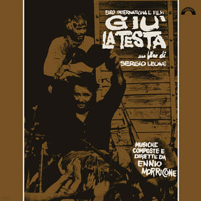 Ennio Morricone — 석양의 갱들 영화음악 (Giù la testa OST by Ennio Morricone) 앨범 커버
