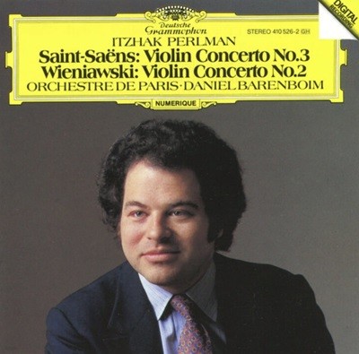 Saint Saens :Violin Concerto No.3 ,No.2 - 펄만 (Itzhak Perlman)(일본발매)