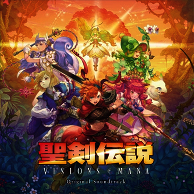 O.S.T. - 聖劍傳說 Visions Of Mana (성검전설: 비전스 오브 마나) (5CD)