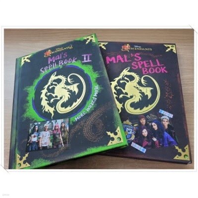 (영문)Descendants(Mal‘s Spell Book 1~2)1~2.2권 세트.지은이 Disney .출판사 Disney Pr.