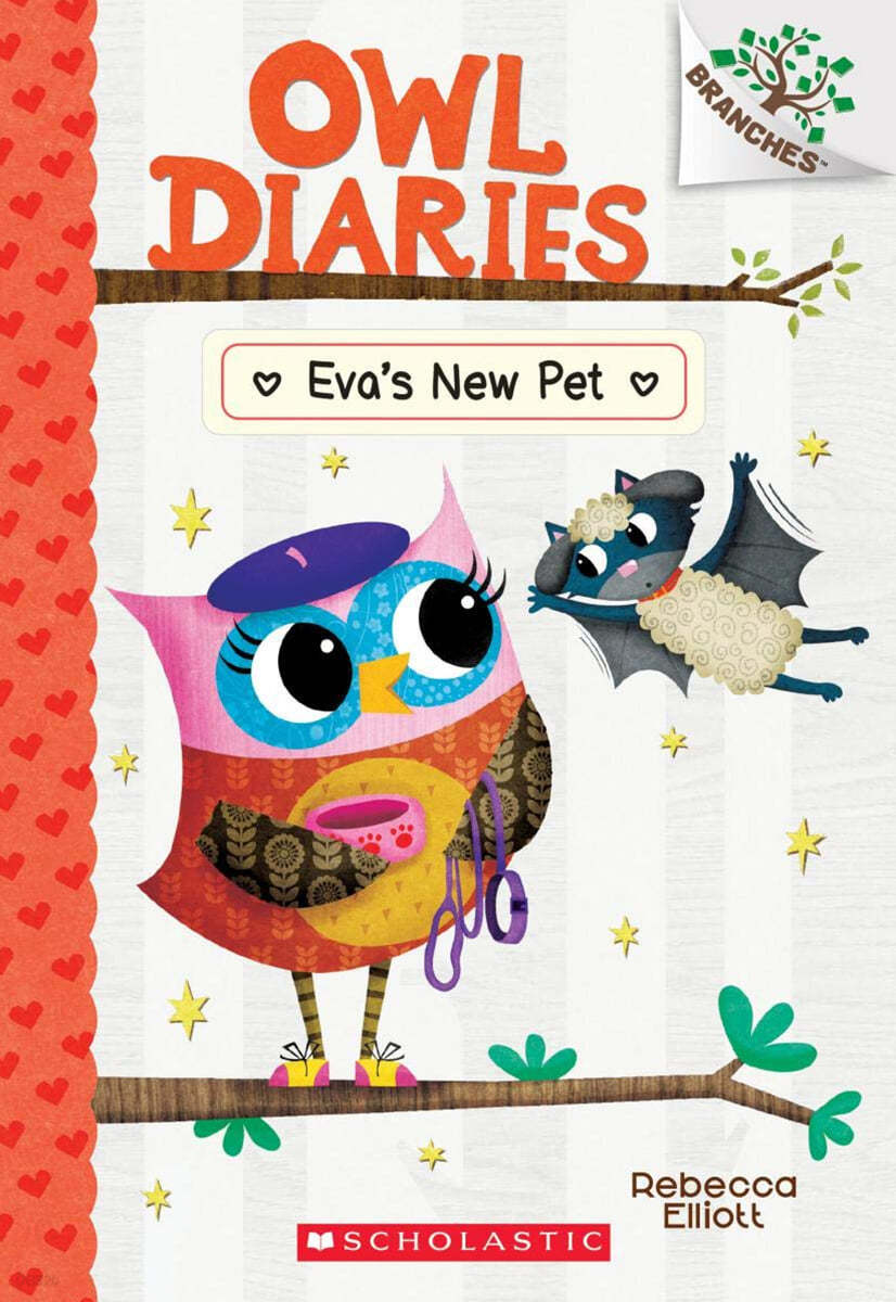 Owl Diaries #15 : Eva&#39;s New Pet (A Branches Book)