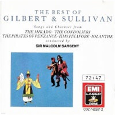 Sir Malcolm Sargent / The Best Of Gilbert & Sullivan (/CDZ7625312)