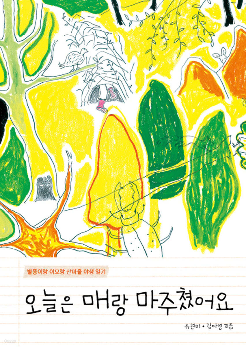 오늘은 매랑 마주쳤어요  