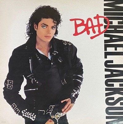 [LP] 마이클 잭슨 - Michael Jackson - Bad LP [지구-라이센스반]