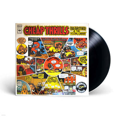 Janis Joplin / Big Brother & The Holding Company — Cheap Thrills 앨범 커버