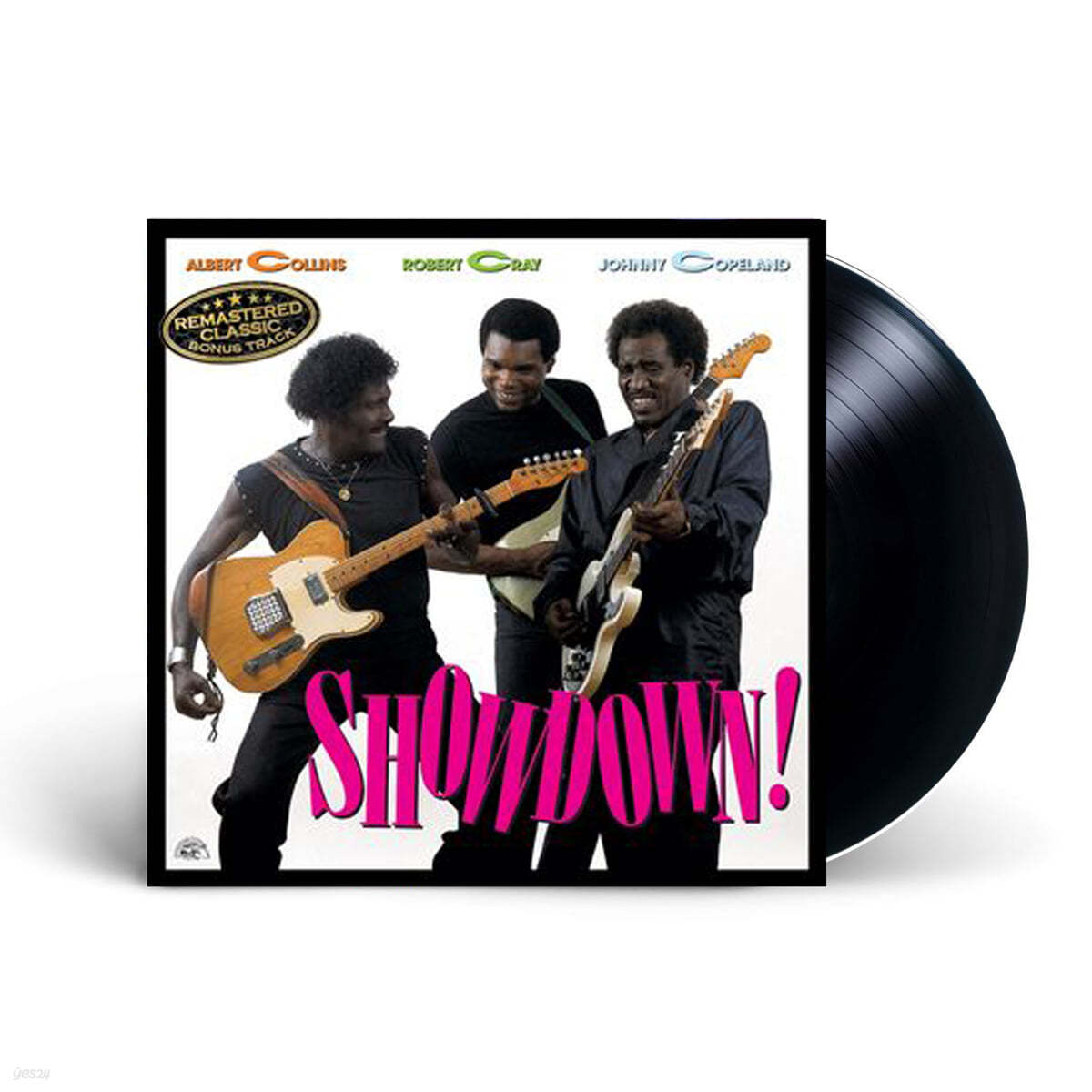 Albert Collins / Robert Cray / Johnny Copeland (알버트 콜린스 / 로버트 크레이 / 조니 코프랜드) - Showdown! [LP]