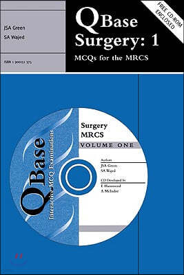 Qbase Surgery: Volume 1, McQs for the Mrcs [With CD-ROM]