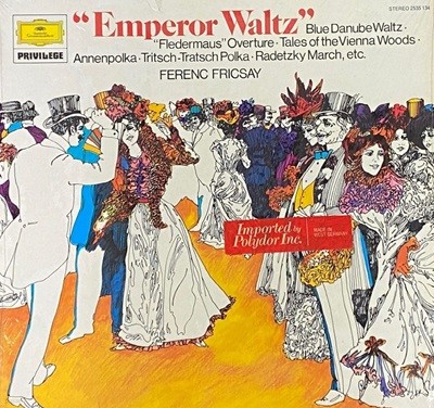 [LP] 페렌츠 프리차이 - Ferenc Fricsay - Kaiserwalzer Strauss-Melodien LP [독일반]