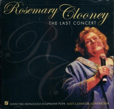 로즈마리 클루니 (Rosemary Clooney) - The Last Concert(US발매) (미개봉)