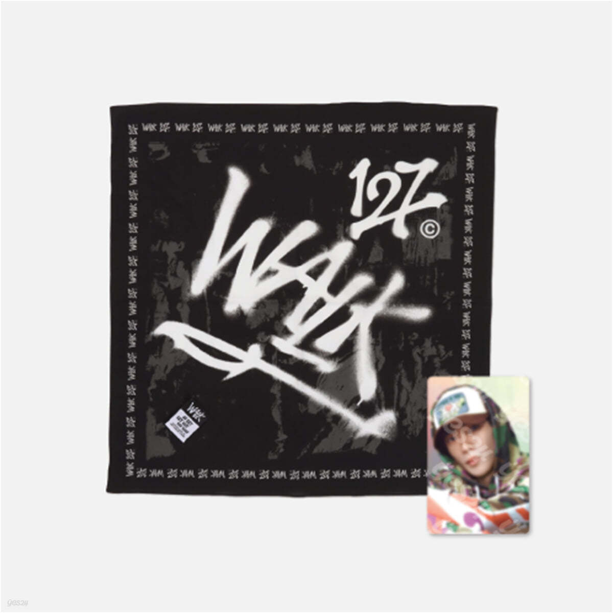 [NCT 127 WALK : ON THE BEAT] BANDANA SET [정우 ver.]