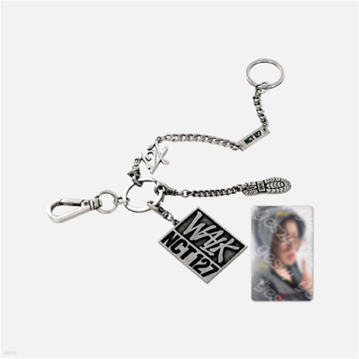 [NCT 127 WALK : ON THE BEAT] METAL CHAIN SET [정우 ver.]