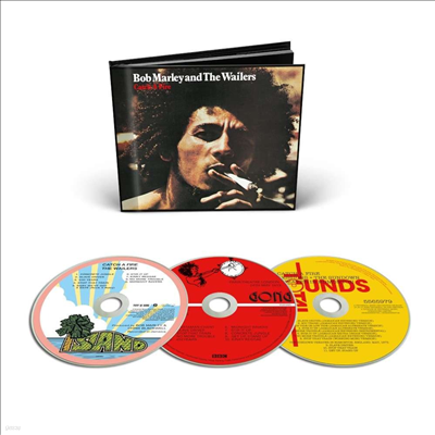 Bob Marley & The Wailers - Catch A Fire (Limited 50th Anniversary)(Hardcover Book)(3CD)