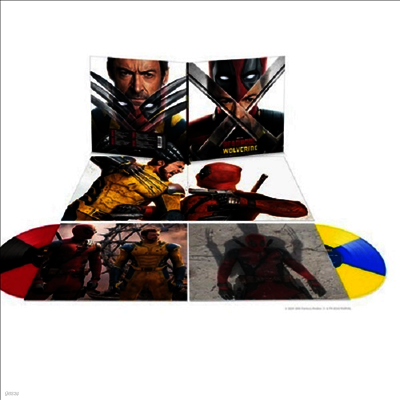 O.S.T. — Deadpool & Wolverine (데드풀과 울버린) (스트레이 키즈 Slash 수록)(Soundtrack) 앨범 커버