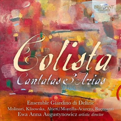 ݸŸ: ĭŸŸ (Colista: Cantatas)(CD) - Ensemble Giardino di Delizie