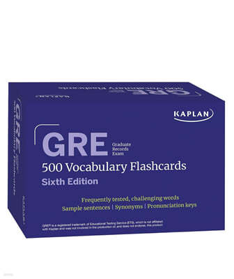 GRE Vocabulary Flashcards, Sixth Edition + Online Access to Review Your Cards, a Practice Test, and Video Tutorials