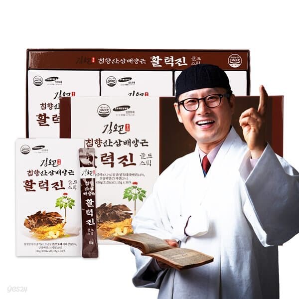 [김오곤] 침향산삼배양근 활력진 골드스틱 (15g*30포)