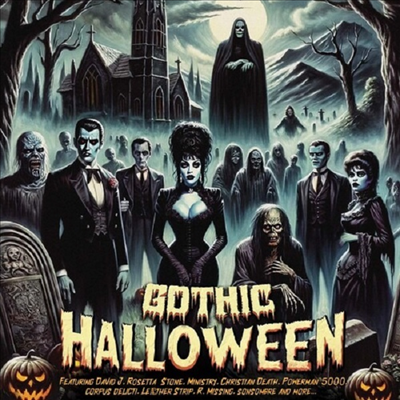 Various Artists — Gothic Halloween 앨범 커버