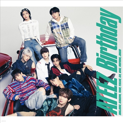 Ƽ (Ateez) - Birthday (CD+Photobook) (ȸ B)(CD)