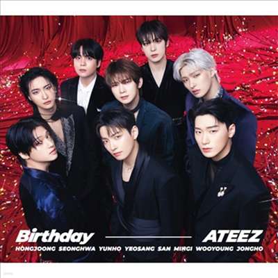 Ƽ (Ateez) - Birthday (CD+Photobook) (ȸ A)(CD)