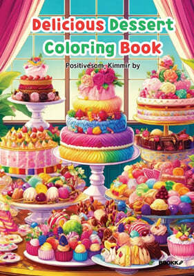Delicious Dessert Coloring Book