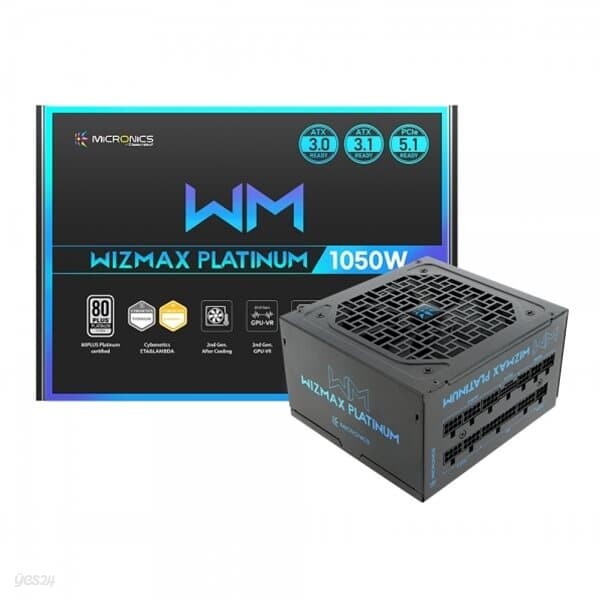 마이크로닉스 WIZMAX 1050W 80PLUS플래티넘 풀모듈러