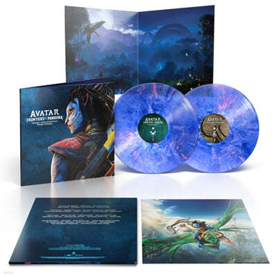 Lakeshore Records 아바타: 프론티어 오브 판도라 게임음악 (Avatar: Frontiers Of Pandora OST by Pinar Toprak) [블루 & 핑크 마블 컬러 2LP]