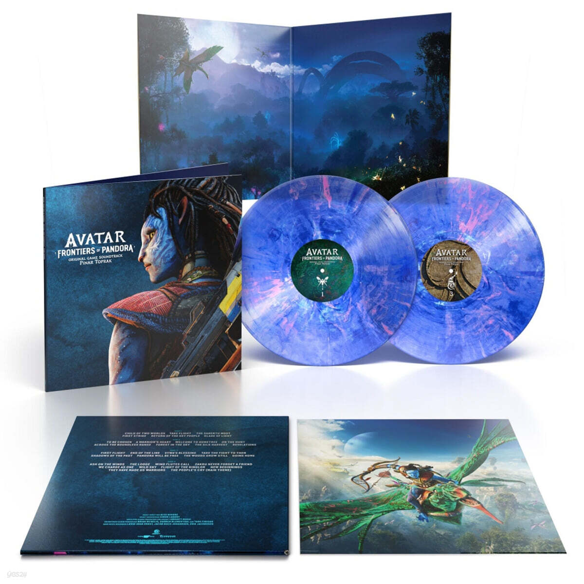 아바타: 프론티어 오브 판도라 게임음악 (Avatar: Frontiers Of Pandora OST by Pinar Toprak) [블루 & 핑크 마블 컬러 2LP]