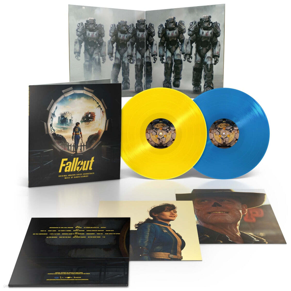 폴아웃 오리지널 아마존 시리즈 게임음악 (Fallout Original Amazon Series OST by Ramin Djawadi) [옐로우 & 블루 컬러 2LP]