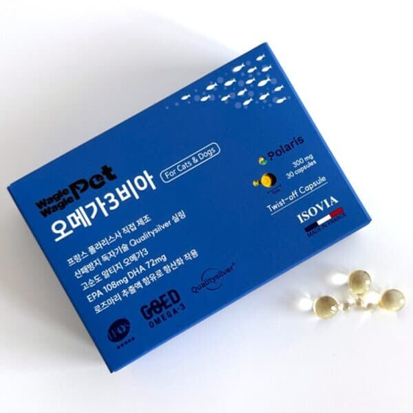 강아지 고양이 오메가3 관절건강 피모개선 심장건강 면역력 염증완화