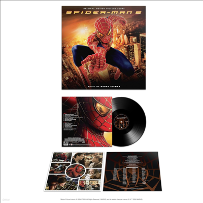 Danny Elfman,O.S.T. — Spider-Man 2 (스파이더맨 2) (Score)(Soundtrack) 앨범 커버