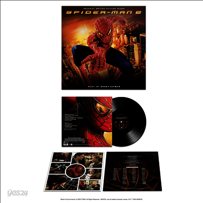 Danny Elfman (O.S.T.) - Spider-Man 2 (스파이더맨 2) (Score)(Soundtrack)(LP)