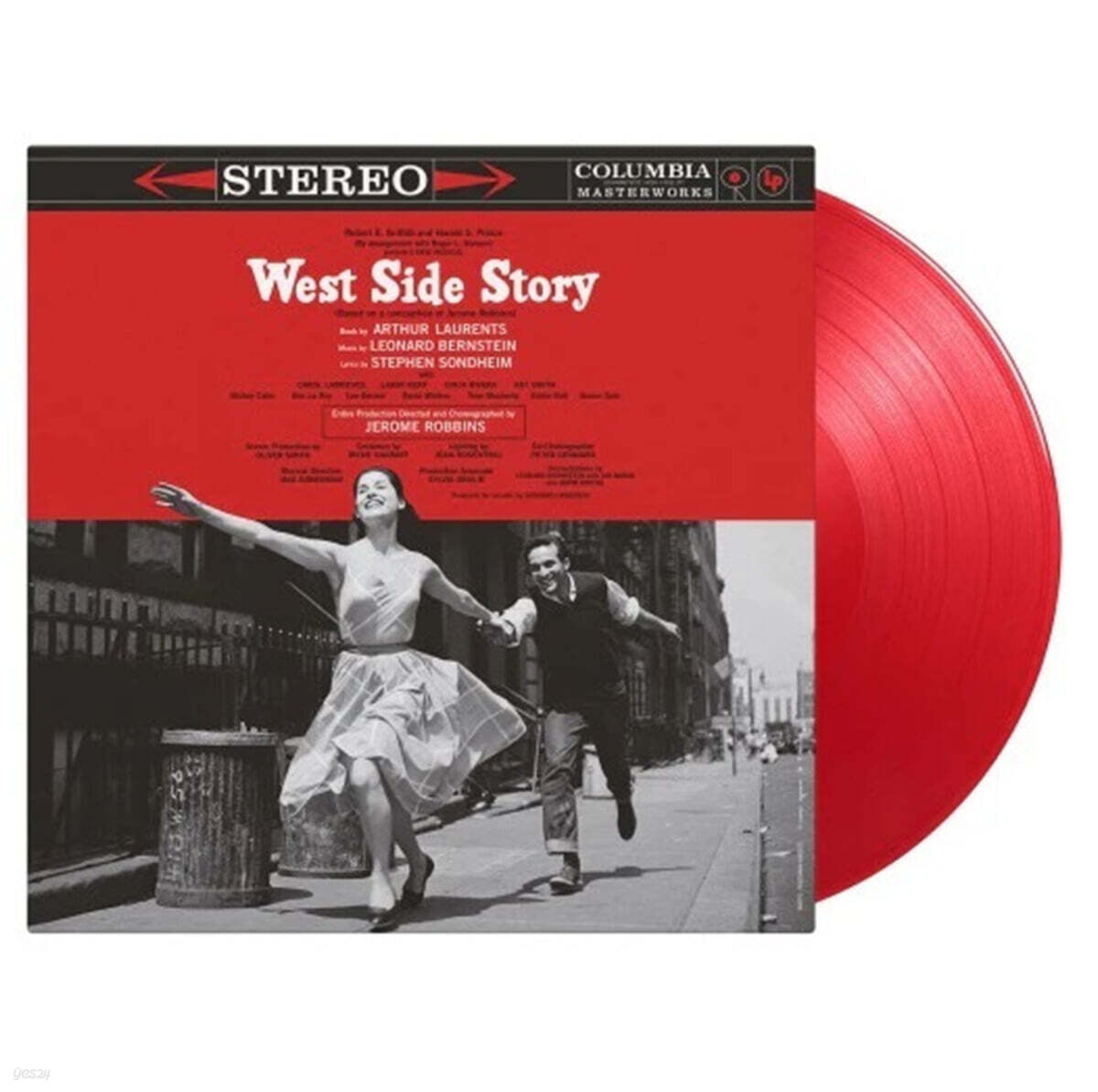 웨스트 사이드 스토리 뮤지컬음악 (West Side Story OST by Leonard Bernstein) [레드 컬러 2LP]