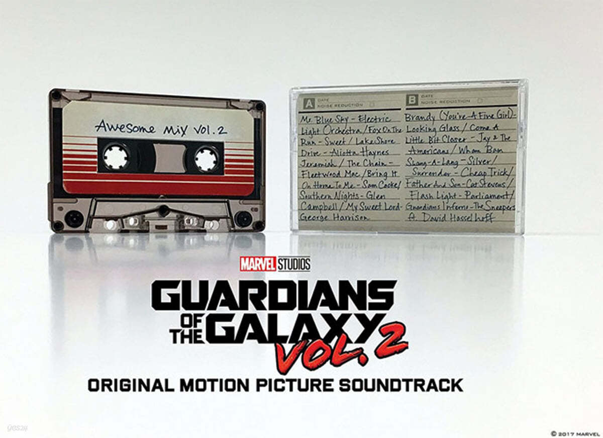 가디언즈 오브 갤럭시 2편 OST (Guardians of the Galaxy: Awesome Mix Vol. 2 OST) [카세트테이프]