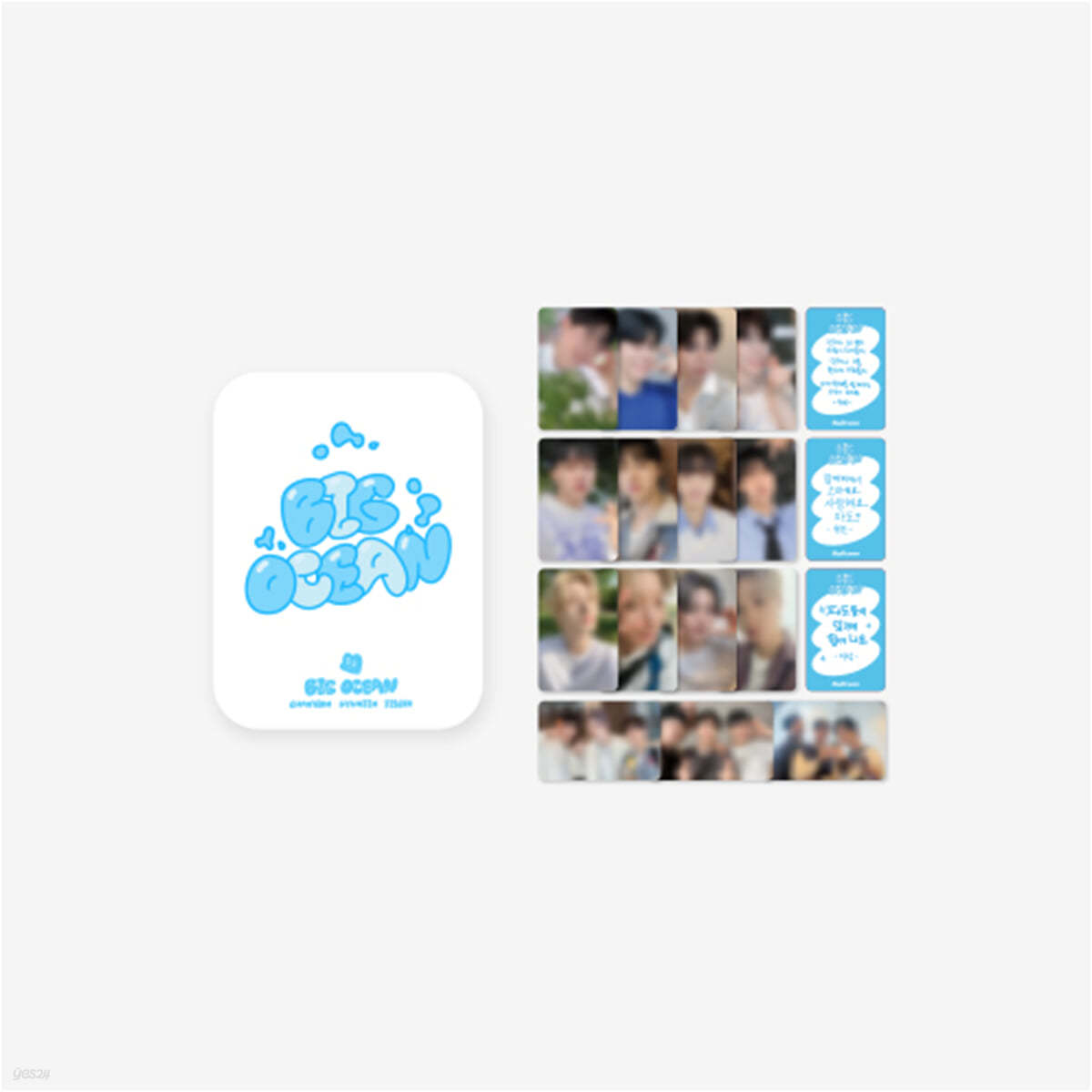 [Big Ocean OFFICIAL MD] Photocard Set