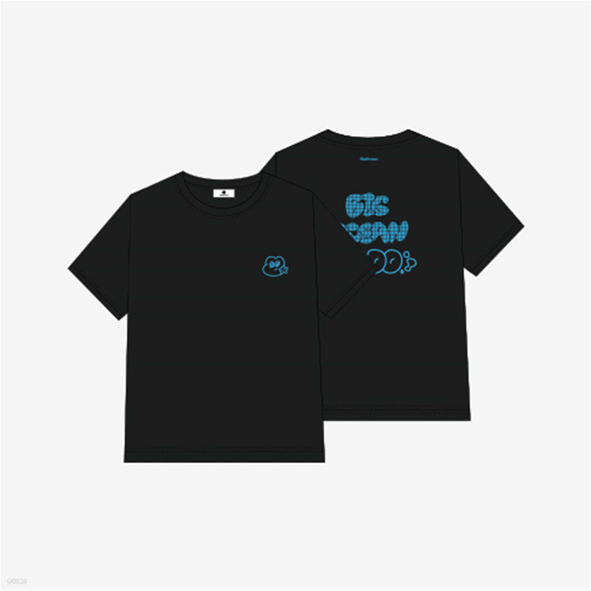 [Big Ocean OFFICIAL MD] T-shirt (Black) [M size]