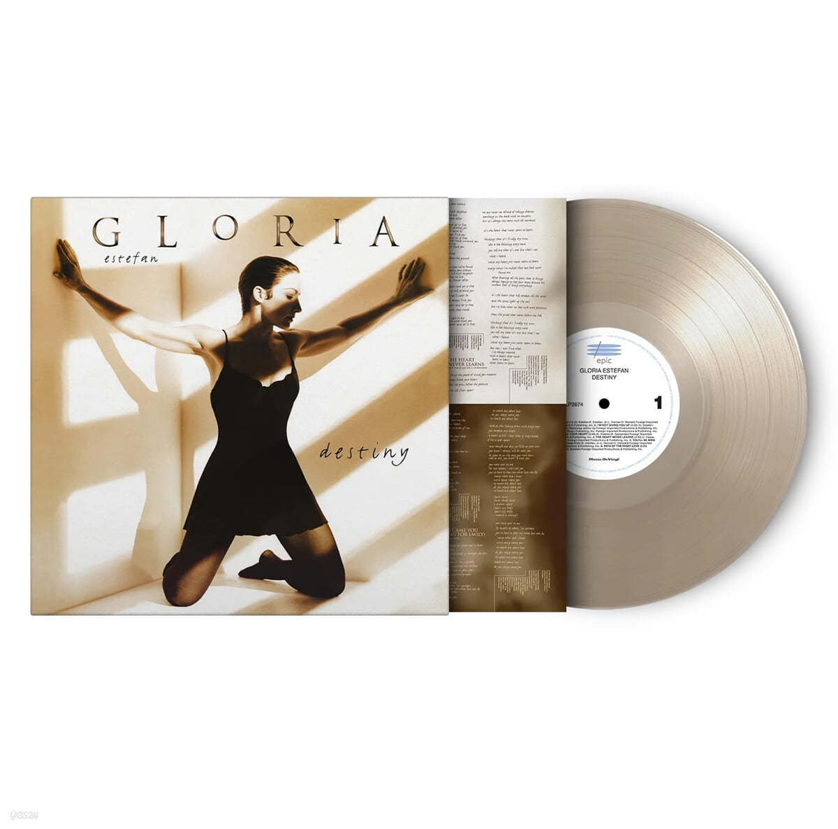 Gloria Estefan (글로리아 에스테판) - Destiny [투명 크리스탈 컬러 LP] 