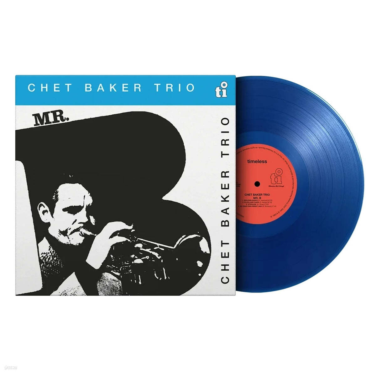 Chet Baker (쳇 베이커) - Mr. B [블루 컬러 LP] 