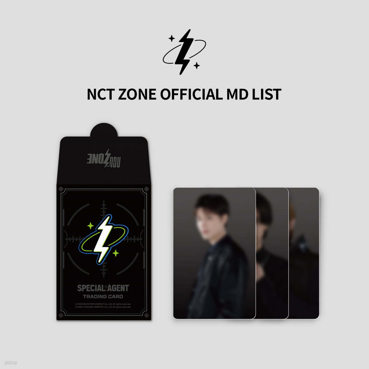 [NCT ZONE OFFICIAL MD] RANDOM TRADING CARD SET [AGENT ver.]