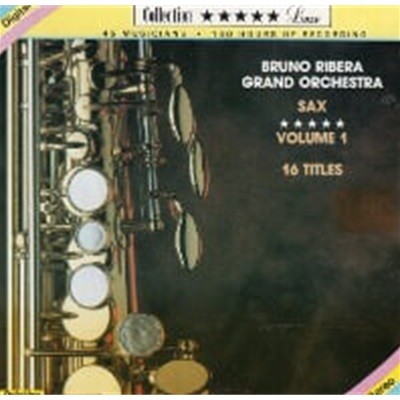 Bruno Ribera Grand Orchestra / Sax Vol.1 (수입)