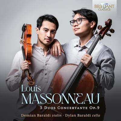 Dylan Baraldi / Demian Baraldi ҳ:    üź, Op.9 (Massonneau: 3 Duos Concertante Op.9)