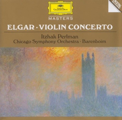 Elgar: Violin Concerto / Poeme - 쇼송(Ernest Chausson), 펄만 (Itzhak Perlman)(독일발매)