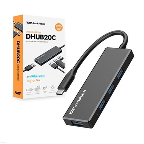 darkFlash DHUB20C (4포트/USB 3.0 Type C)