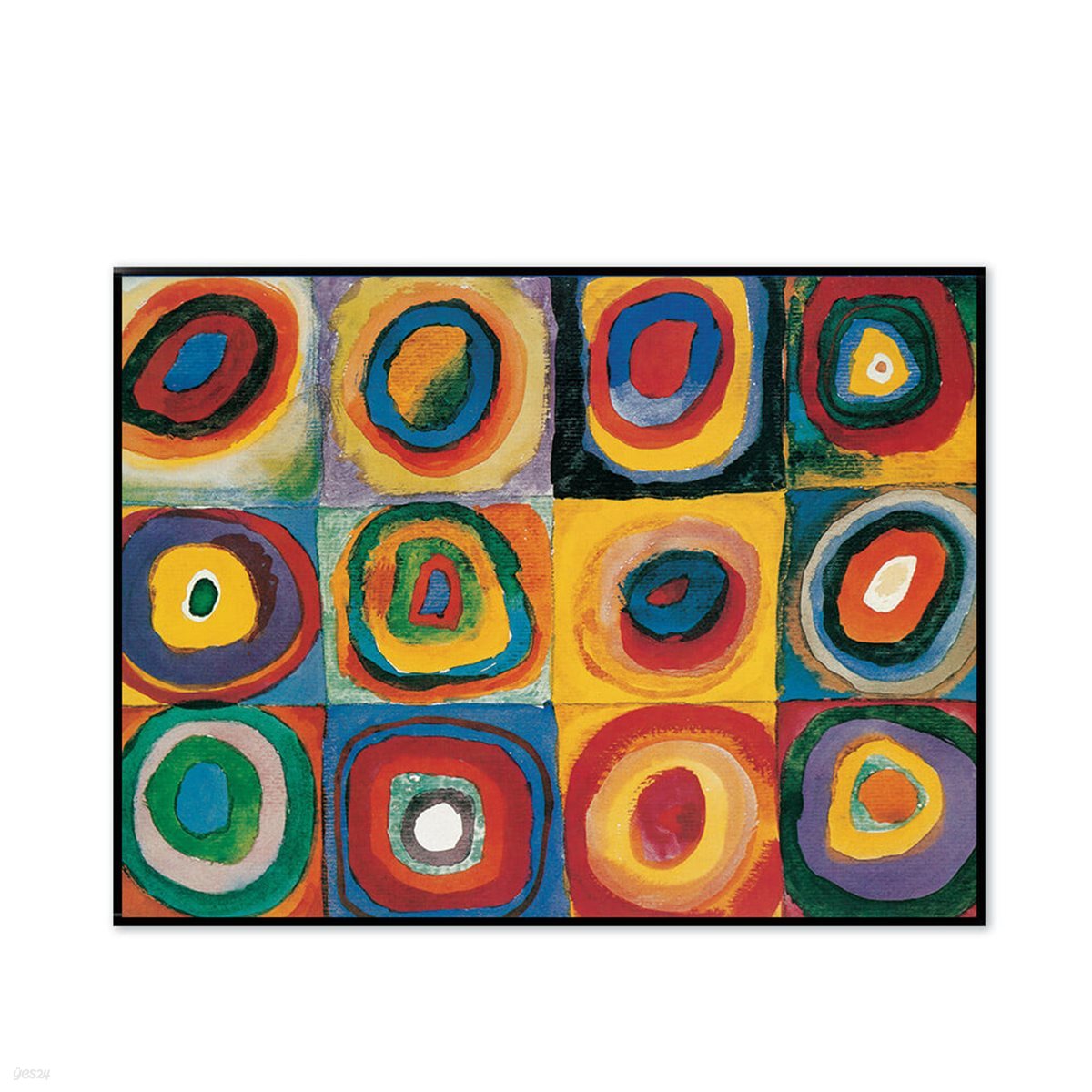 [The Bella] 칸딘스키 - 동심원 (색채연구) Squares with Concentric Circles (Color Study) 
