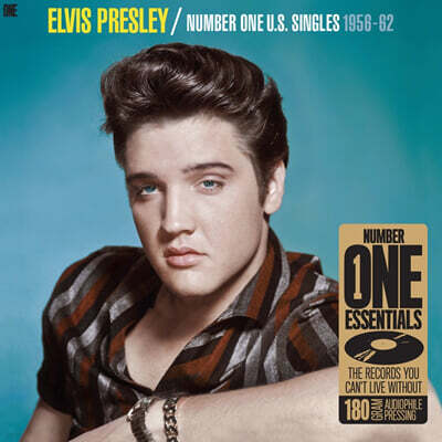 Elvis Presley — Number One U.S. Singles 1956-62 앨범 커버