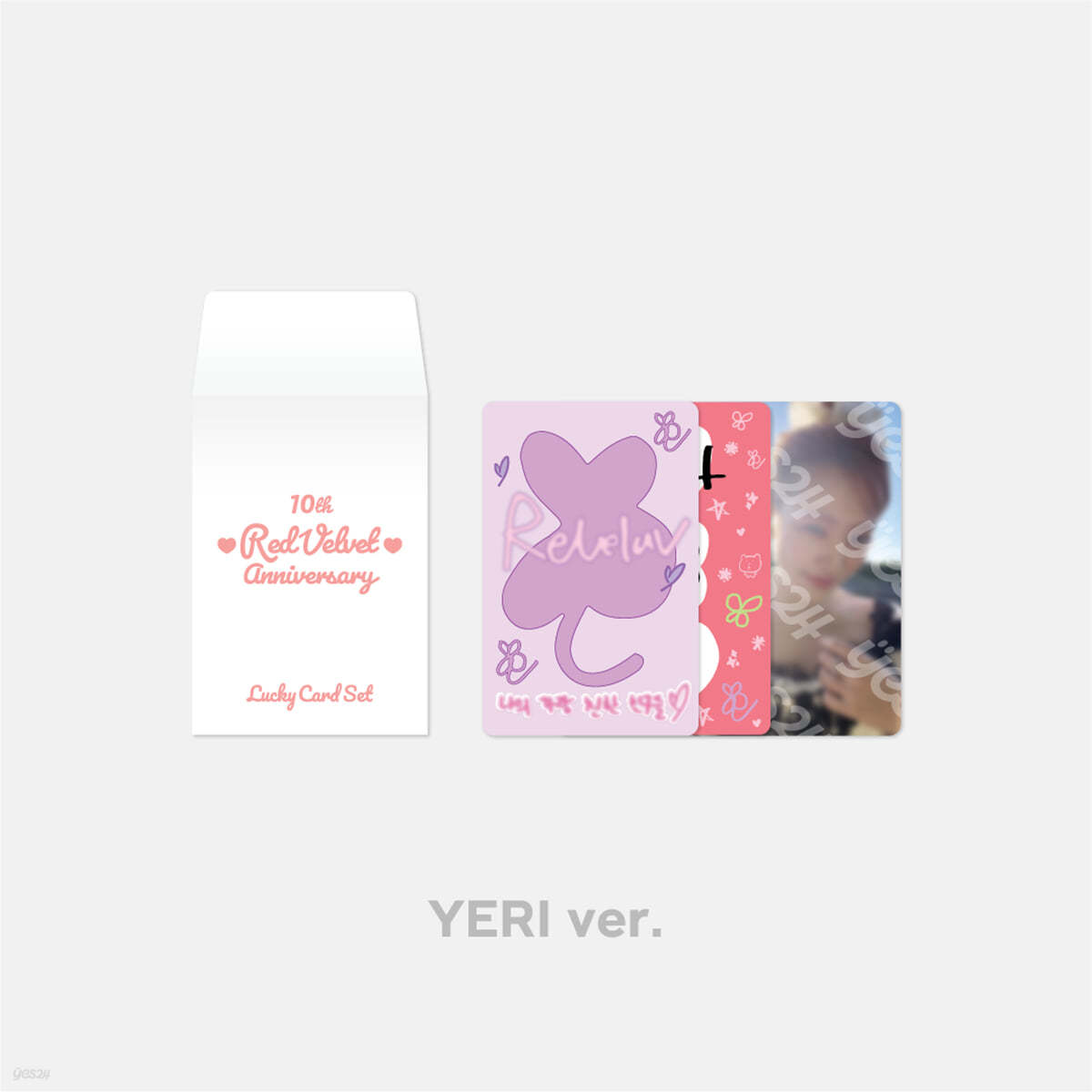 [Red Velvet 10th Anniversary] 10주년 럭키카드 SET [예리 ver.]