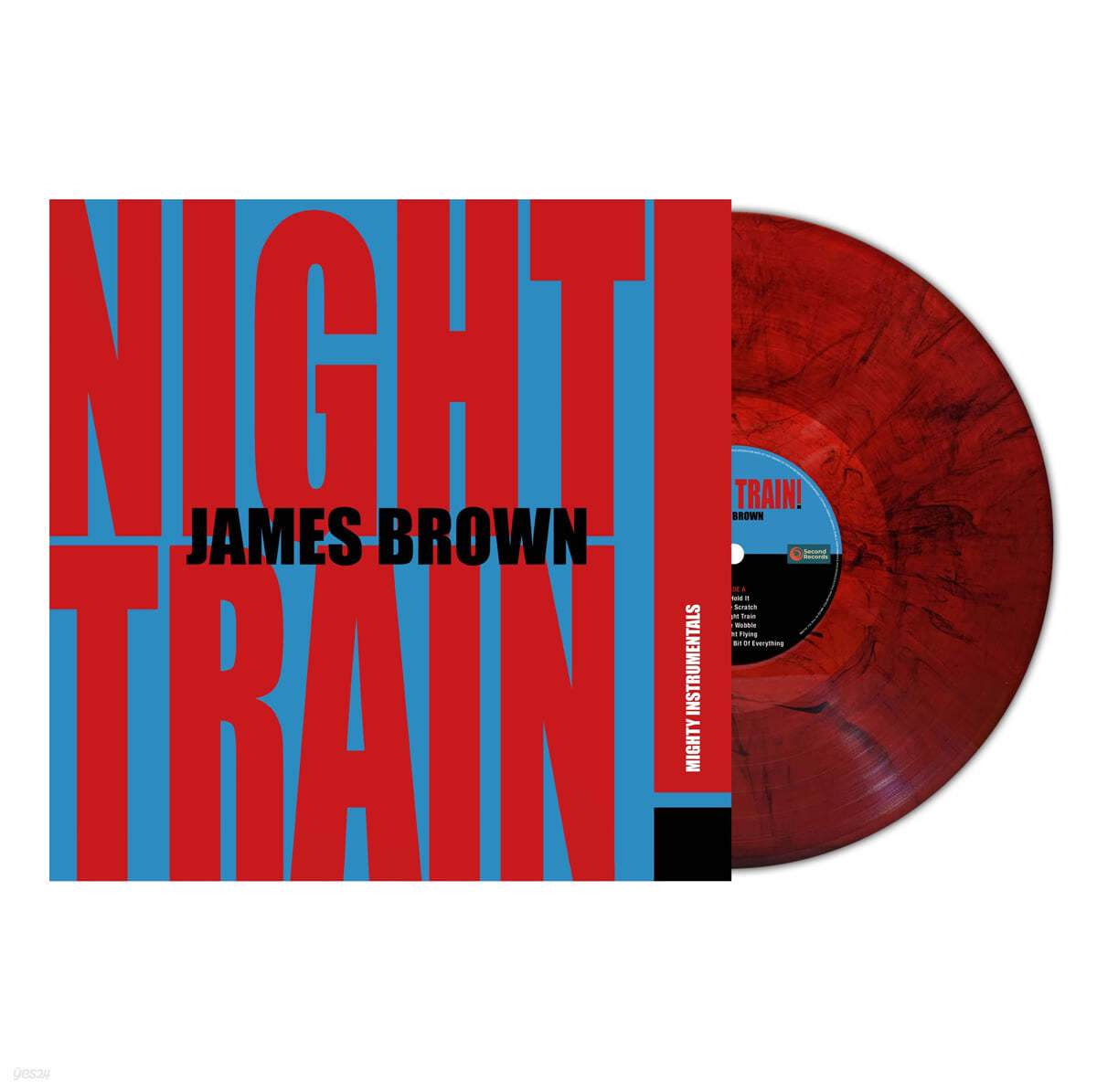 James Brown (제임스 브라운) - Night Train! [레드 마블 컬러 LP]