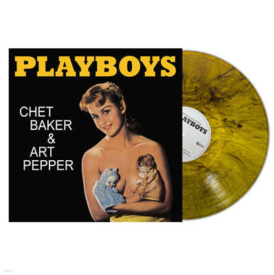 Chet Baker & Art Pepper (쳇 베이커 & 아트 페퍼) - Playboys [옐로우 마블 컬러 LP]